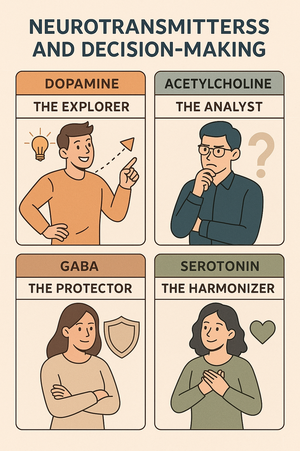Neurotransmitters and Decision-Making: Why You Choose the Way You Do